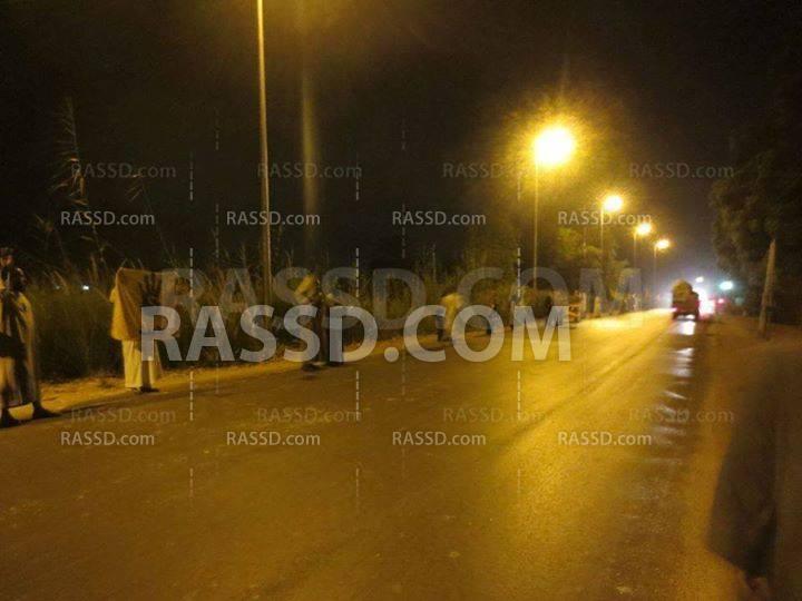 سلسلة بشرية مناهضة للانقلاب بـ”أسوان”