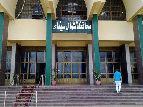 شمال سيناء تستعين بالأبواب الحديد لمواجهة المتظاهرين