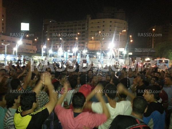 تظاهرات بـ”حلوان” في الذكرى الأولى لمذبحة “رمسيس”