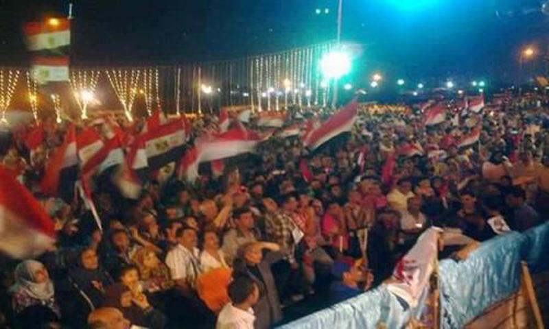 مسيرة الحرس الجمهوري تعود إلى رابعة العدوية