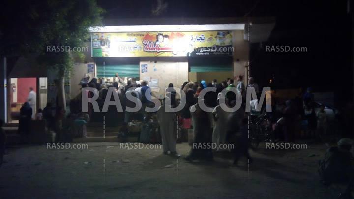 زحام ومشاجرات في طوابير التموين بالإسماعيلية