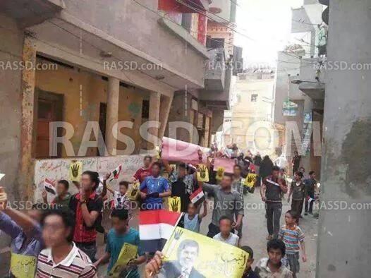 فعاليات مناهضة للانقلاب العسكري في”الدقهلية”