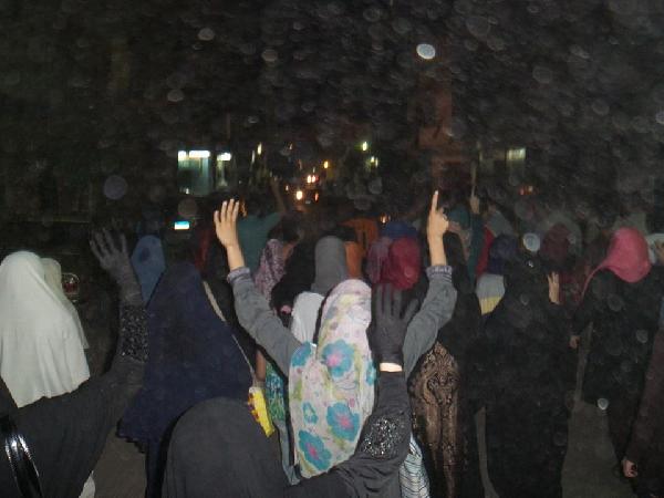 مسيرة ليلية تجوب شوارع “طنطا” بـ”الغربية”