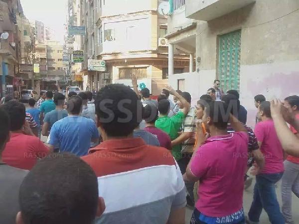 مسيرات بالدقهلية تضامناً مع غزة