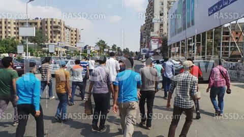 مسيرة بطريق “الأوتستوراد” لـ”طلاب ضد الانقلاب”