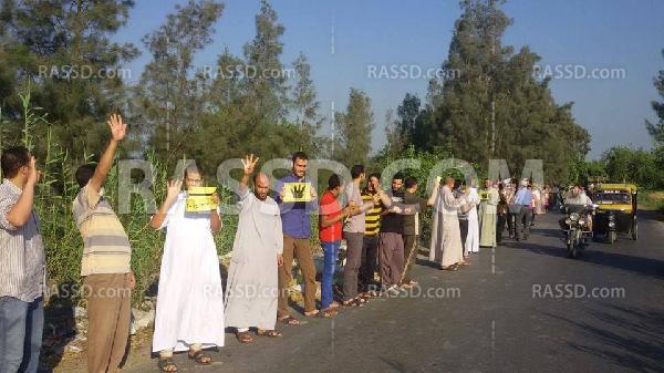 “كفر الشيخ” تشارك بفعاليات تضامنًا مع “غزة”