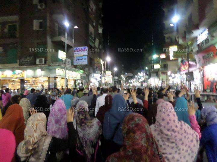 مسيرة بـ”أسيوط” تنديداً بالعدوان الصهيوني علي “غزة”