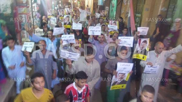 مسيرة ليلية بـ”الجيزة” تنديداً بالعدوان الصهيوني علي “غزة”