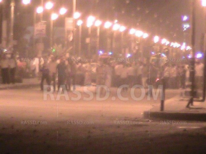 عشرات المصابين في الاعتداء على مسيرة مؤيدة لمرسي بالسويس