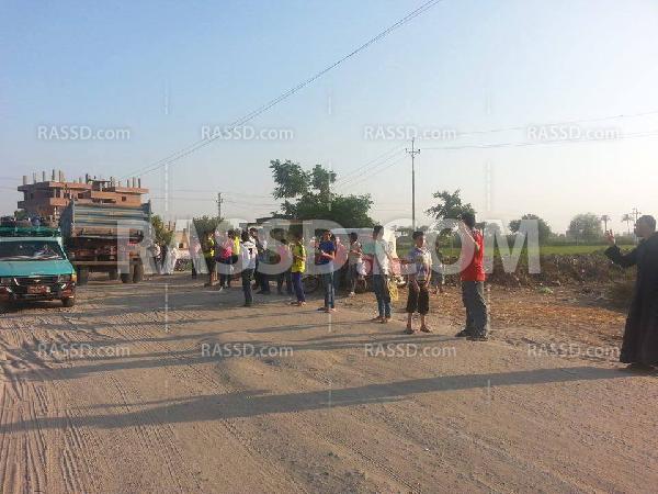 سلاسل بشرية مناهضة للعدوان الصهيوني بـ”الزقازيق”