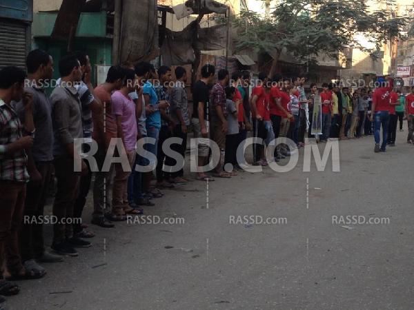 مظاهرة بـ”الفيوم” للتنديد بمقتل 2 من مؤيدي الشرعية