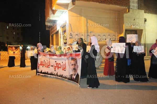 وقفة في أسوان تصامنًأ مع الصحفي المعتقل “حمدي طه”