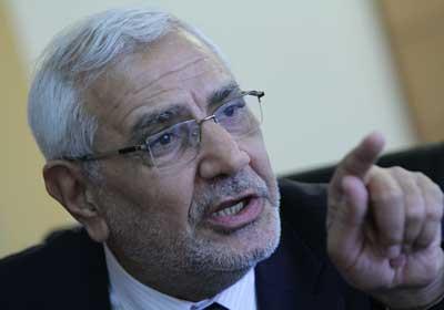 أبو الفتوح : إلى أي مصالحة تدعو حكومة الانقلاب ؟!