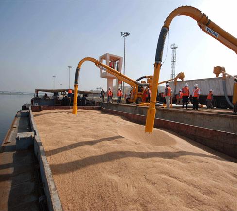 وصول 178 ألف طن قمح إلي ميناء الإسكندرية