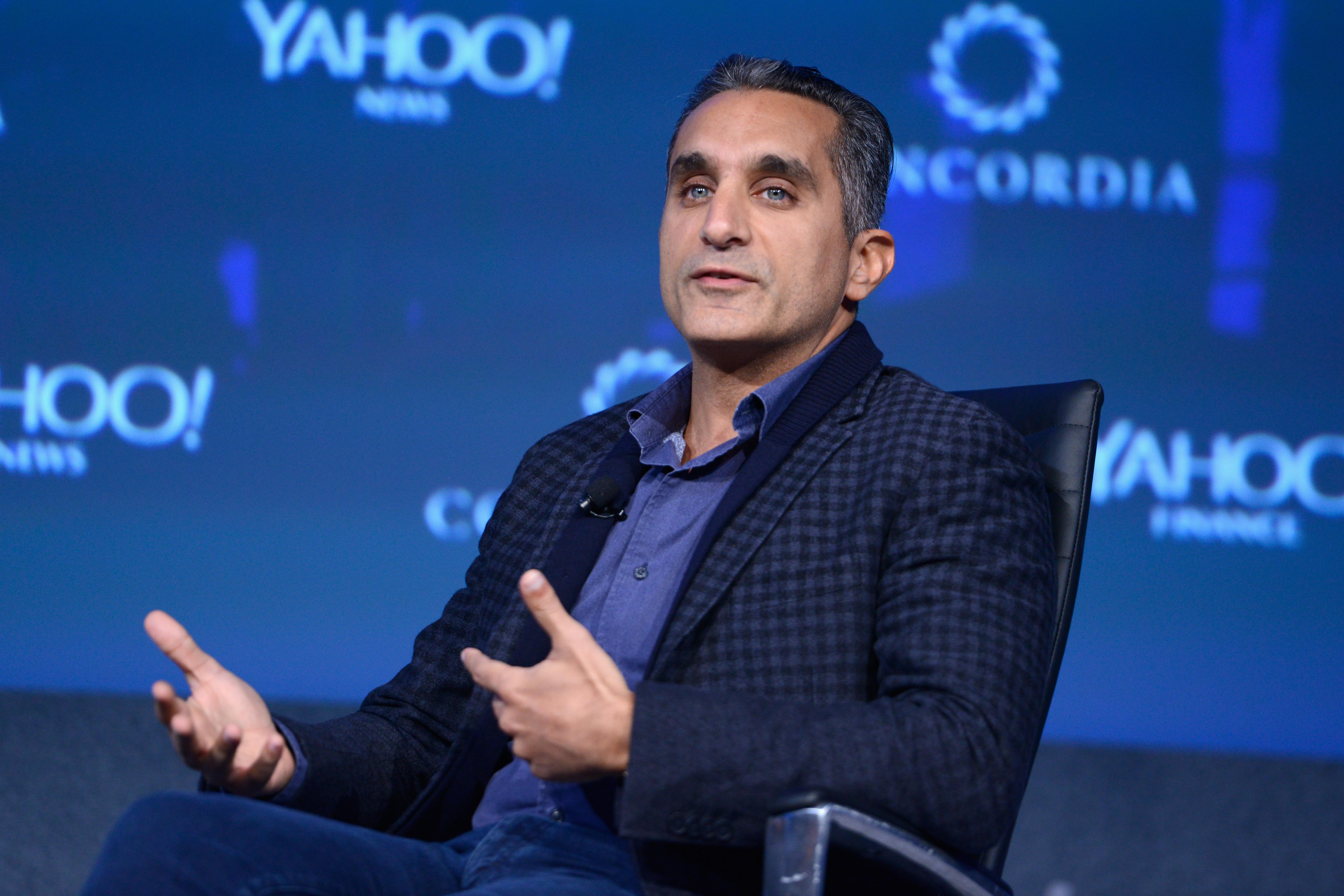 باسم يوسف: هذا هو الوقت المناسب للسخرية من “ترامب”