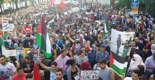 وبينهم “يهود”… شعوب العالم تتضامن مع “غزة”