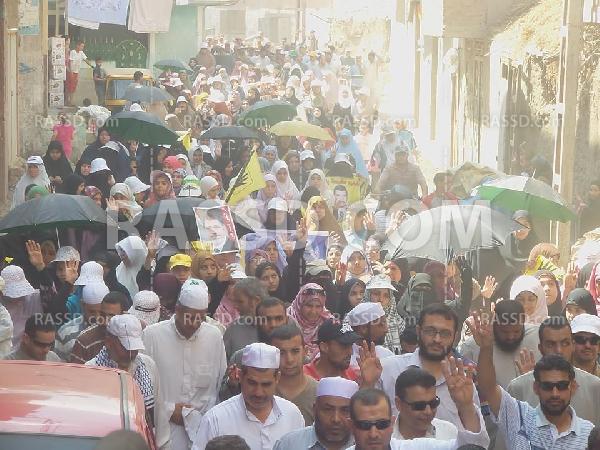 مسيرات وسلاسل بشرية بـ”الشرقية” في جمعة “عيد الشهداء”