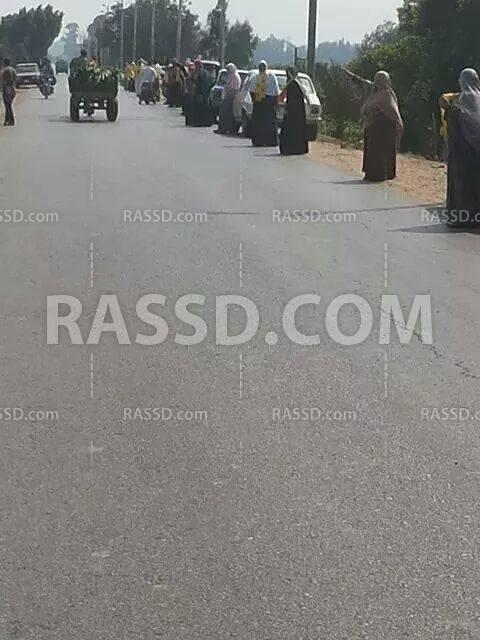 نساء بركة السبع ينددن بالعدوان على غزة