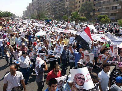 مسيرات حاشدة بمدينة نصر في جمعة «الفرقان»