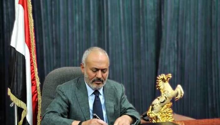 علي عبد الله صالح يظهر بلحية بيضاء عبر قناته “اليمن اليوم”