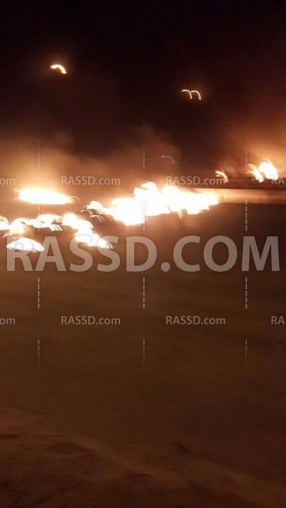 ثوار حلوان يقطعون الكورنيش اعتراضًا على اعتقال “المعتكفين”