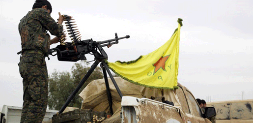 مسؤول تركي ينفي قصف مواقع لوحدات حماية الشعب الكردية في سوريا