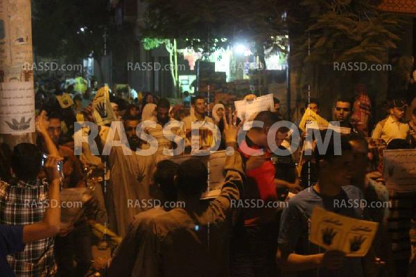 مسيرتان في “الفيوم” دعمًاً لـ”غزة”