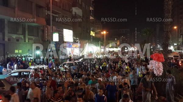 مسيرة حاشدة ليلة عيد الفطر بـ”فيصل” في”الجيزة”