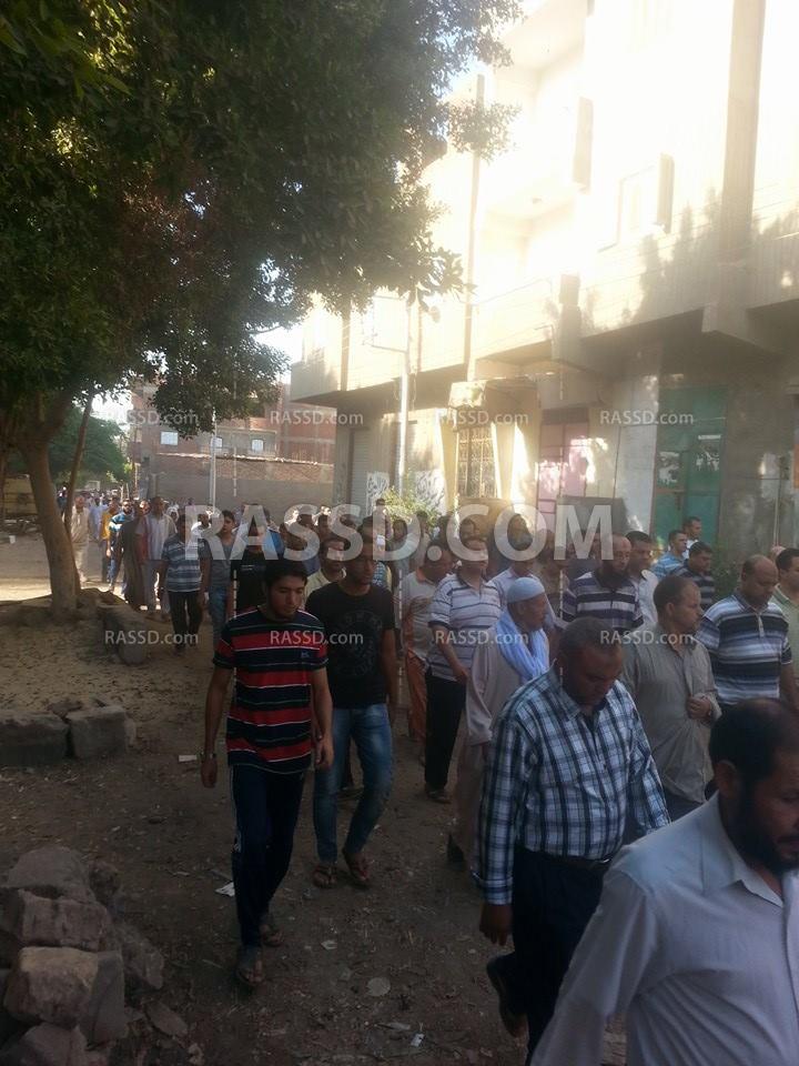 تشييع جنازة شهيد أول أيام العيد “أحمد سمير” في”القليوبية”