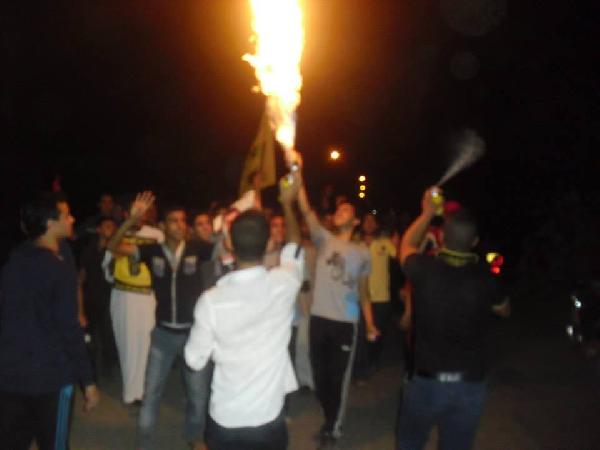 مسيرة شبابية في “بلبيس” بالشرقية دعماً لـ”غزة”