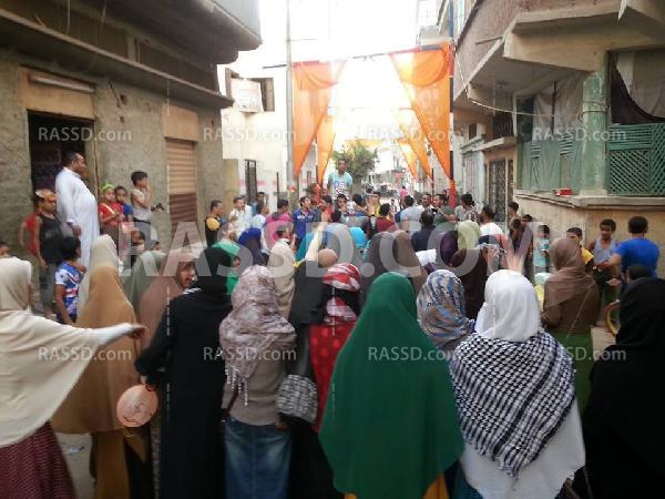 مسيرة في “دمياط” إحتفالاً بإخلاء سبيل 5 معتقلين