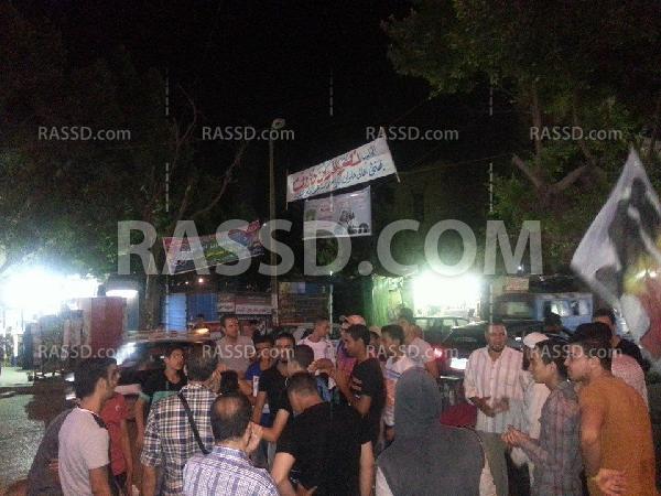 مسيرة بـ”حلوان” تضامنًا مع أسر الشهداء