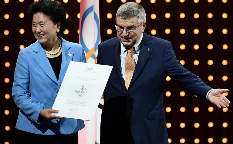 بكين الصينية تفوز بدورة الالعاب الأولمبية الشتوية لعام 2022