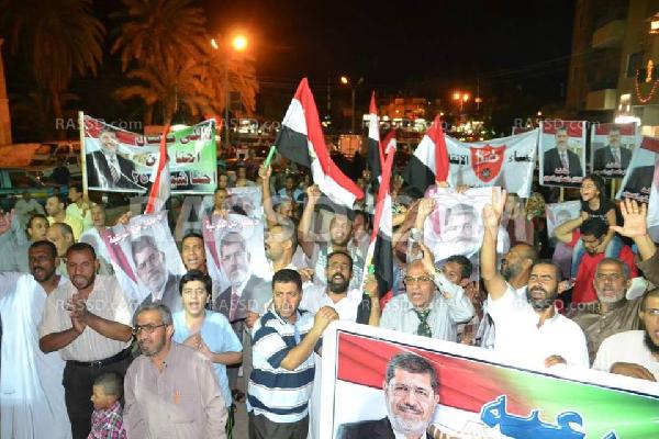 بالصور..الوادي الجديد تعلن الصمود في مواجهة الإنقلاب