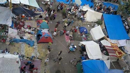 منظمات حقوقية مصرية تزور اعتصام رابعة