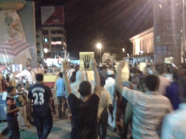 مسيرة مناهضة للانقلاب بـ”أسوان”