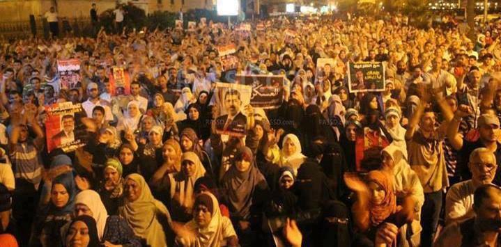 “حلوان”تتعهد بحماية مليونية مصر ضد الإنقلاب بعد تخاذل الشرطة