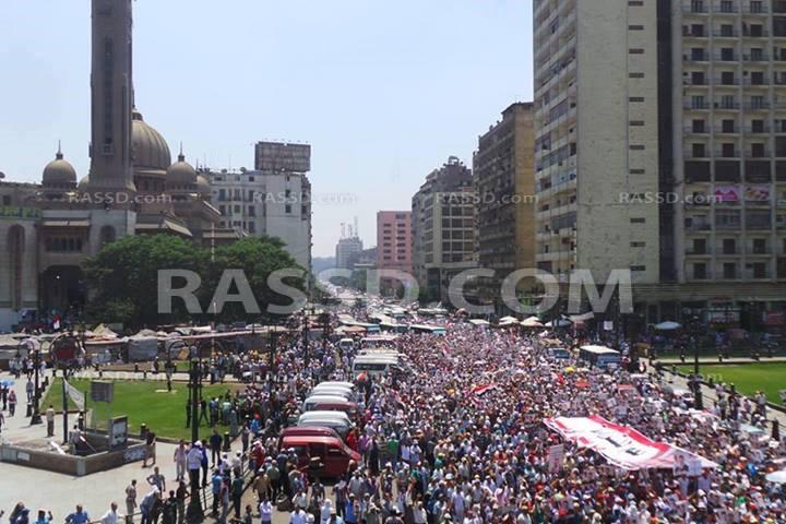 مسيرة حاشدة من الفتح للمشاركة في مليونية اليوم