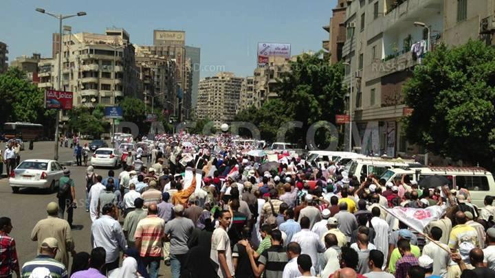 مسيرة الاستقامة في طريقها إلى ميدان النهضة