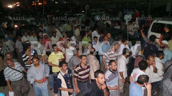 مسيرة للمخابرات الحربية تنطلق من أمام طيبة مول