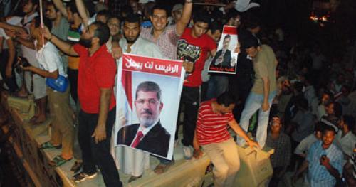 مسيرة من رابعة إلى الحرس الجمهوري لرفض الانقلاب