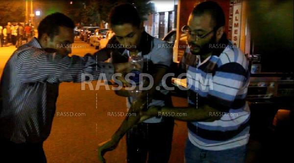 هجوم للشرطة والبلطجية  على مصلين  بالمجمع الاسلامي بدمياط