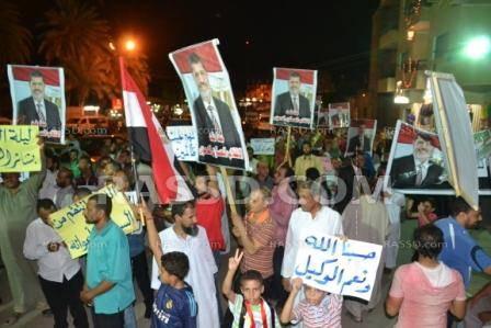 بالصور..الوادي الجديد تشارك في فاعليات لرفض الإنقلاب