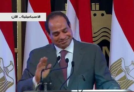 فيديو | “السيسي”: احنا حنحفر على الناشف .. والضيوف يضحكوا