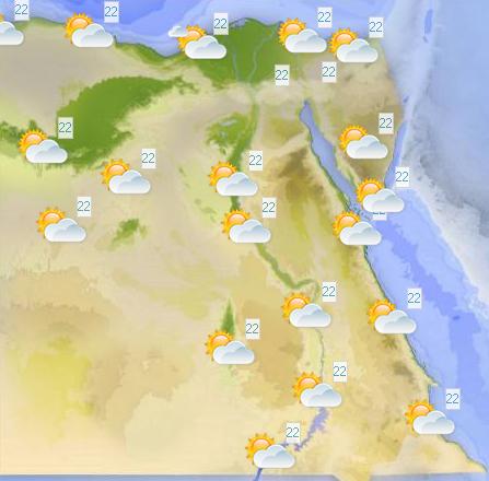 الأرصاد: طقس اليوم.. حار بالوجه البحرى شديد الحرارة جنوبا