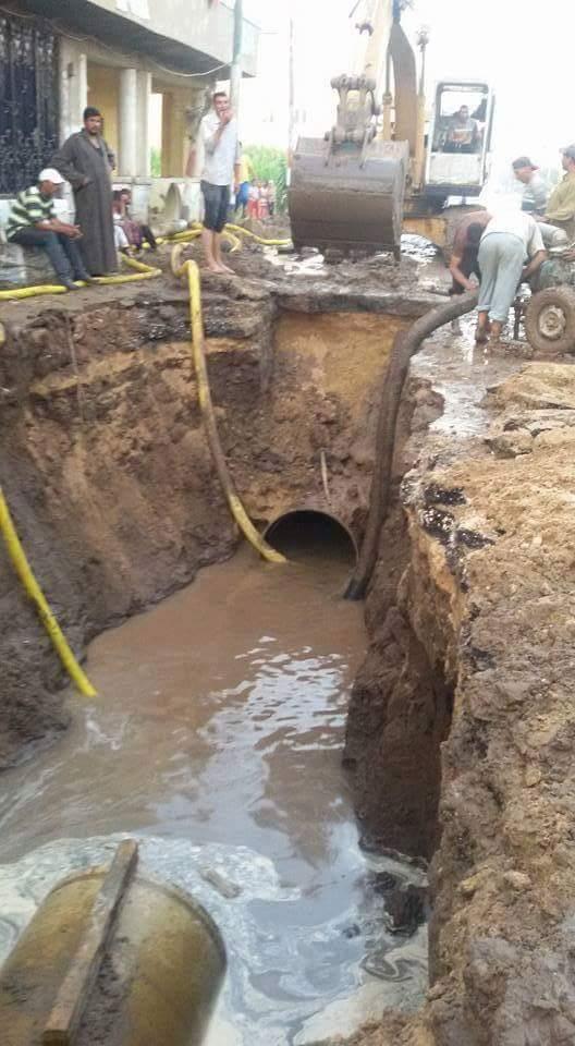 انقطاع مياه الشرب عن مدينة تلا بالمنوفية  منذ 12 ساعة