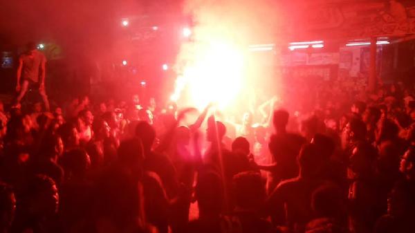 مسيرة حاشدة لـ”أولتراس نهضاوي” بالقليوبية