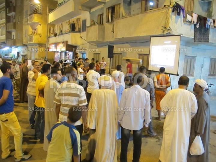 «عسكر ميحكمش»  يعرض جرائم الانقلابيين  بقنا