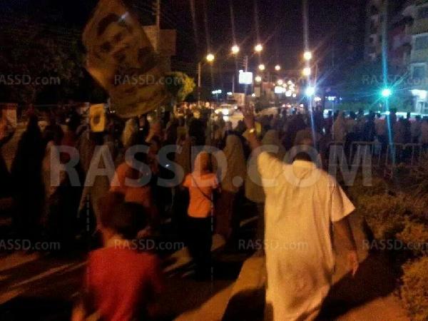 مسيرة مناهضة للانقلاب بـ”بني سويف”