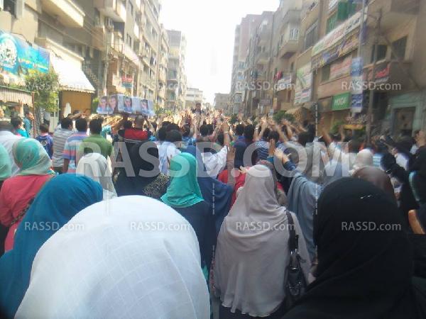 مسيرة مناهضة للانقلاب في “طنطا” بـ”الغربية”